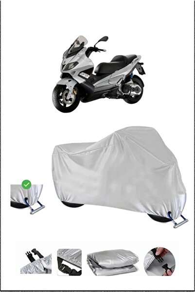 Breen قفل جيليرا NEXUS300 متوافق مع دراجة نارية مقاومة للماء ومتينة - رمادي