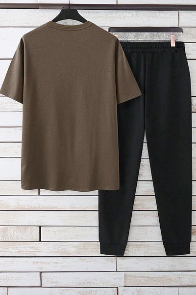 uyguntarz Unisex Chance Printed Tracksuit Set