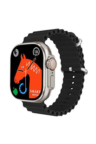 Kenneth Scott Kenneth Scott KULMX-SSBBH Unisex Smart Display Watch & Silicone...