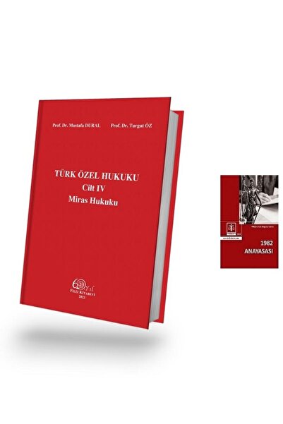 Tercih Akademi Yayınları Filiz Yayınları Türk Özel Hukuku Cilt IV Miras Hukuk...