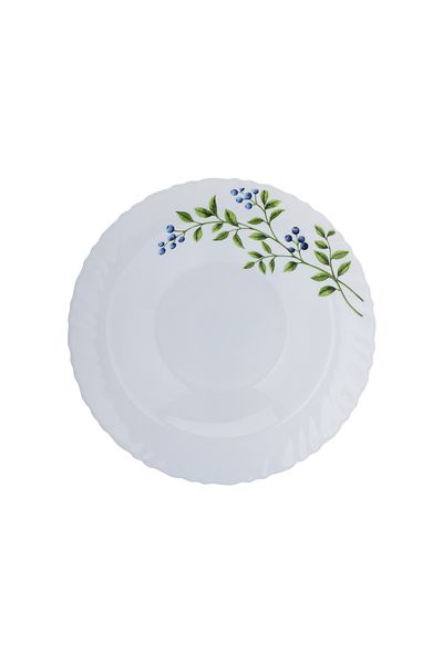 DELCASA 8" Opalware Soup Plate- DC2822