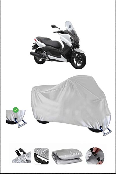 Breen ياماها YP250RXMAX قفل متوافق مع مقاومة للماء دراجة نارية متينة - رمادي