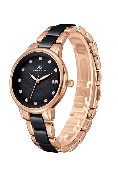 Kenneth Scott Kenneth Scott Women Analog Mop Dial Watch - K24503-RCBM