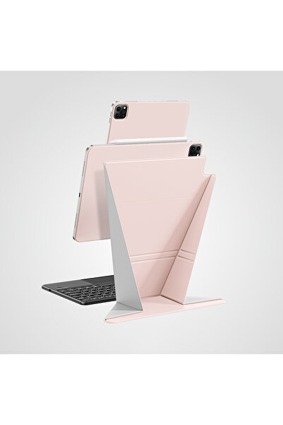 Amazingthing iPad Air 11 2024 Magnetic Stand Case Amazingthing Matte Pro Mag Folio Pink