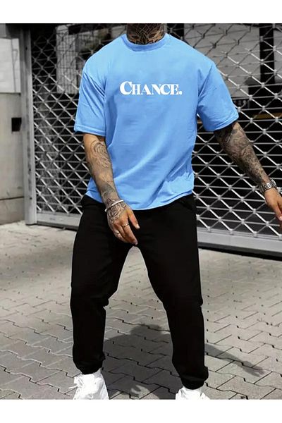 uyguntarz Unisex Chance Printed Tracksuit Set