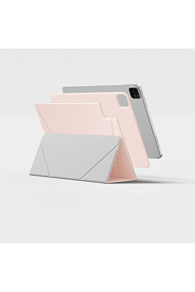 Amazingthing iPad Air 11 2024 Magnetic Stand Case Amazingthing Matte Pro Mag Folio Pink