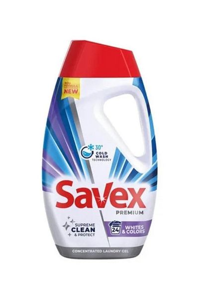 SAVEX DETERGENT LICHID PREMIUM ALBURI&CULOURI, 1,08L