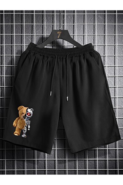 Lider Leather Pantaloni scurți imprimați pentru bărbați – Design confortabil ...