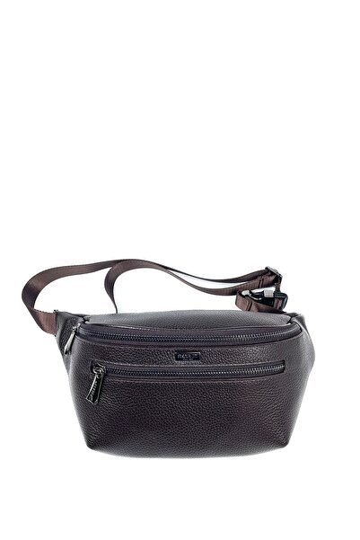 Skarlet Hakiki Deri Bel Çantası