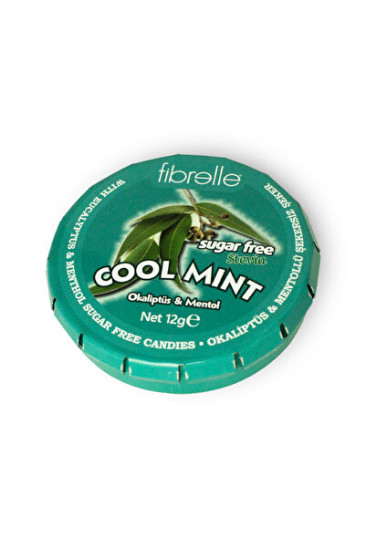 Fibrelle مجموعة من 12 قطعة من الأوكالبتوس الخالي من السكر مع ستيفيا