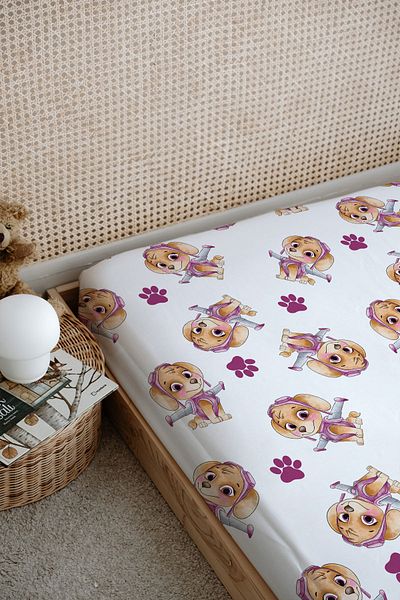 Tuğba Kuğu Paw Patrol Skye Printed Flat Sheet - Cartoon Series
