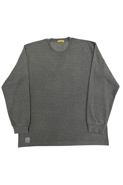 lacaton 2025 Large Size Unisex Sweat Neck O Neck Long Sleeve