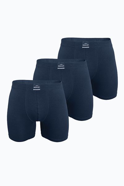 Malabadi Ανδρικό Premium Smoked Modal Long Boxer Σετ 3 τεμαχίων - 3M250