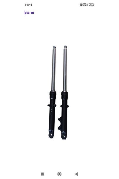 MaxiPar CG KUBA FALCON ÖN AMORTİSÖR TAKIM SİYAH DİSKLİ MODEL 62 CM
