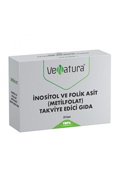 VeNatura İnositol ve Folik Asit (Metilfolat) 20 Saşe