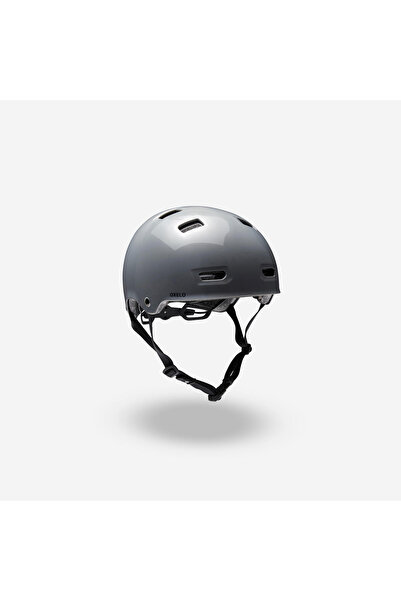 Decathlon Btwin Paten/Kaykay/Scooter Kaskı - Antrasit - MF500