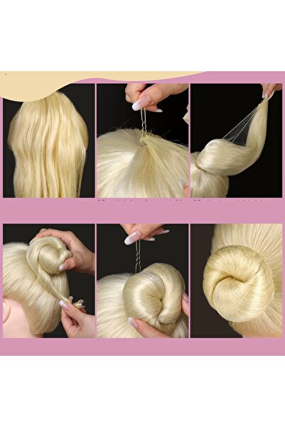 Transformacion 12 штук невидимого жовтого волосся - 720100