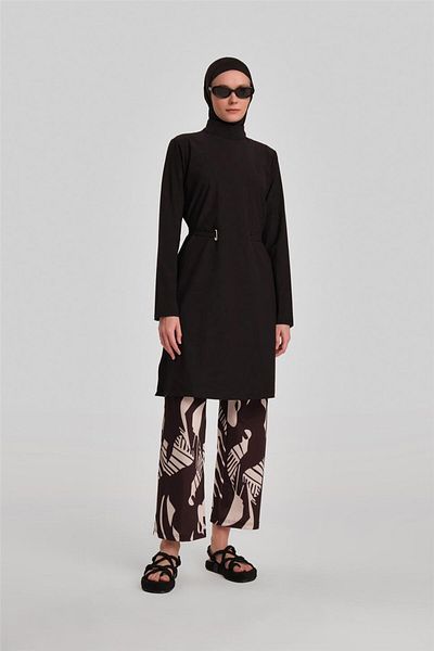 Armine Costum de baie negru Hijab - Model 24yd8907