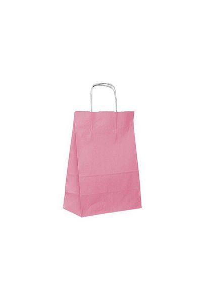 Parti Adresi Twist Handle Bag 18x23x8 Cm Light Pink 25 Pieces