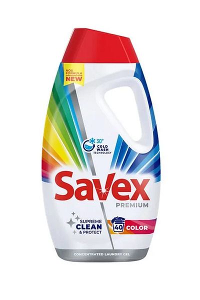 SAVEX PREMIUM LICHID DETERGENT COLOR, 1.8L