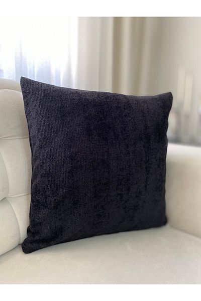 Parla Life Husa de perna din tesatura Teddy Culoare Neagra 45x45 cm