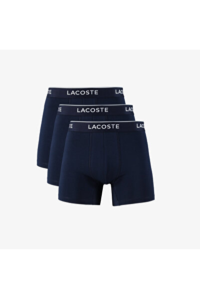 Lacoste Erkek 3'lü Lacivert Boxer