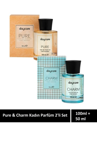 Daycare Pure & Charm 2'li set Kadın Edp Parfüm 100ml + 50ml