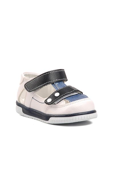 AYAKMOD White-Denim Blue Baby Casual Shoes