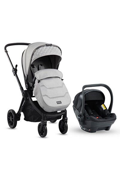 Kraft Napoli PR Travel Sistem Bebek Arabası Açık Gri