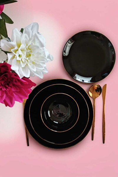 Luminarc Diwali Gold Yaldızlı 24 Parça 6 Kişilik  Yemek Takımı