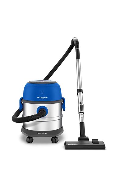 Bissell 4113 Multiclean 1000W - Wet & Dry Turbo Drum 15L