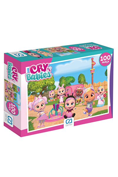 CA Games Cry Babies Lisanslı 100 Parça 34x24cm Çocuk Puzzle Yapboz Serisi