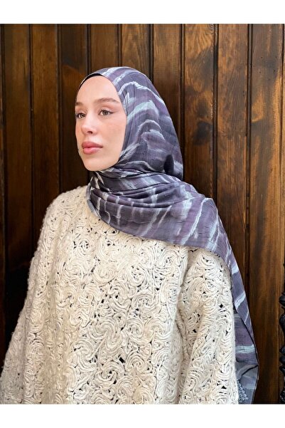 Modakaşmir Northern Lights Desen Bambu Şal