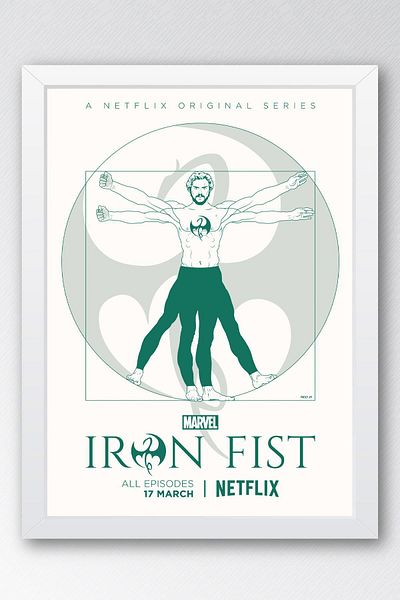 Saturn Pictură înrămată cu mănușă de fier - Pictură poster din seria Marvel