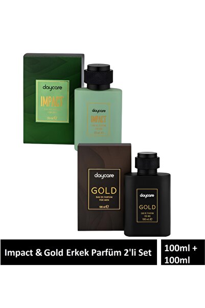 Daycare Gold & Impact Erkek Edp Parfüm 100ml 50 ml