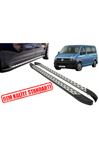 Tunax VW Transporter T5 Uzun Şase Araca Özel Yan Basamak 2003-2015