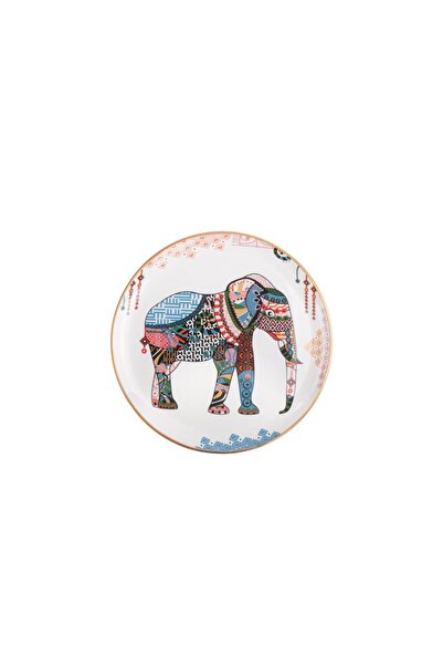Glore Elephant Beyaz 6'lı Servis Tabak 26cm