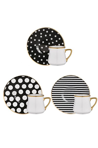 Glore Lena 6 Kişilik Türk Kahvesi Fincanı