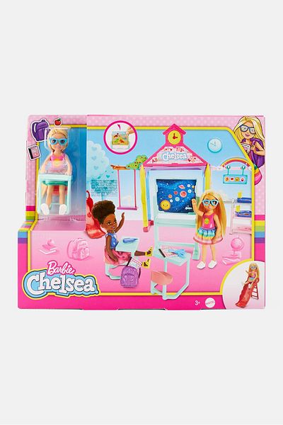 Barbie Chelsea At School Play Set, Pink Combo