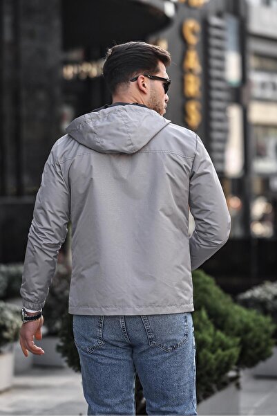 Stilkombin Συνδυασμός στυλ Πολύχρωμο αδιάβροχο με φερμουάρ Εποχιακό PLDP 2920