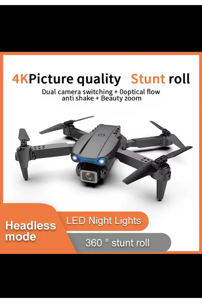 BLUE İNTER Engel Sensörlü Fpv Android Ios Uyumlu Katlanabilir Taşıma Çantalı Kameralı Drone (2 Bataryalı Set)