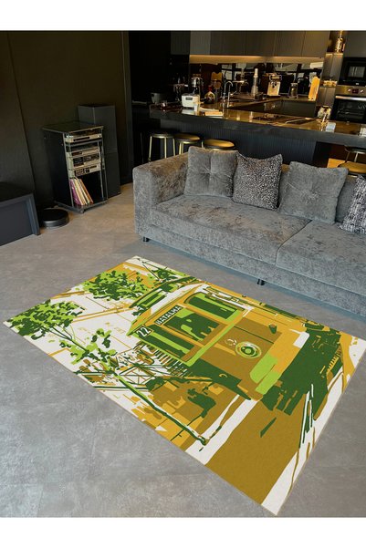 Rugs Modern Halı Colecția Buse – Covor decorativ modern cu talpă țesută, cu m...