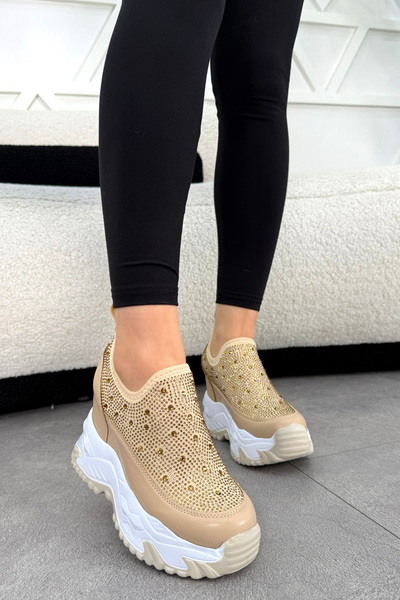 kajal ayakkabı Pantofi sport cu talpă înaltă DİVA Stone