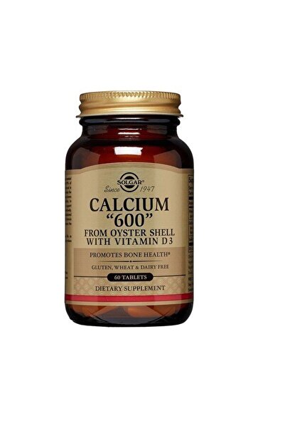 Solgar Calcium 600mg Osyter Shell 60 Tablet