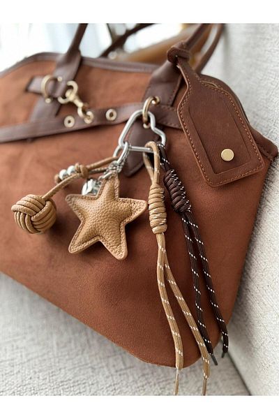 Dreambag Bag Accessory Star and Heart Detailed Charm