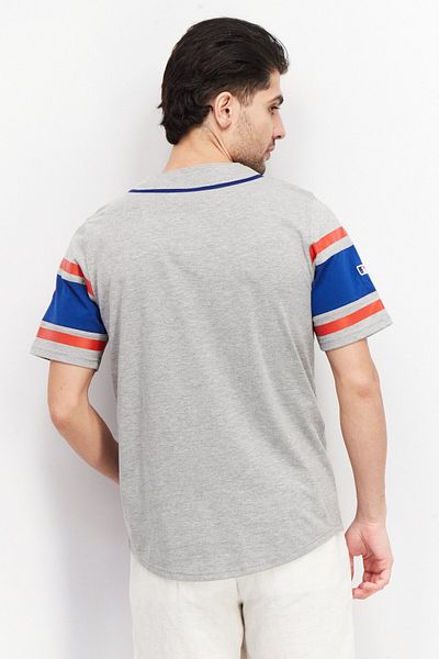 MLB Men Sportswear Fit Chicago Cubs Baseball Jersey, Grey