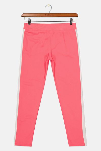 Under Armour Kids Girl Sportswear Fit Training Sweatpants, Magenta/White