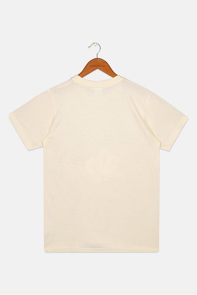 Mickey Mouse Kids Boy Crew Neck Short Sleeve Graphic Print T-Shirt, Off White Combo