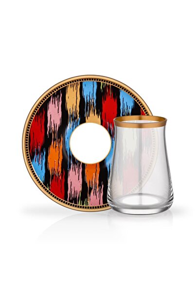 Glore Tarabya Asel 6 Kişilik Çay Seti