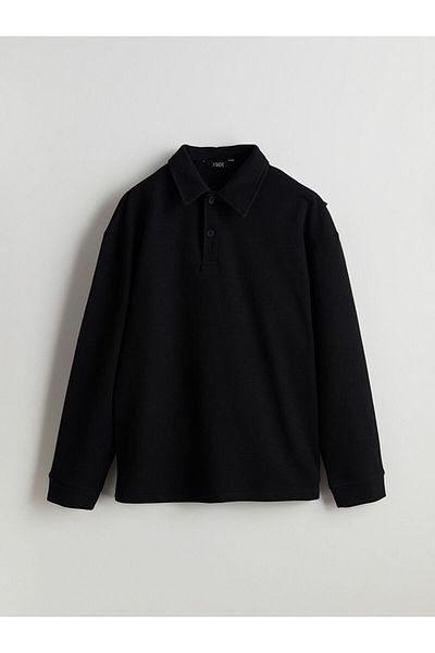 LC Waikiki XSIDE Langarm-Sweatshirt für Herren mit Polokragen